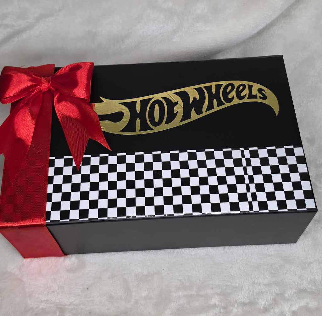 Caja Hot Wheels para el